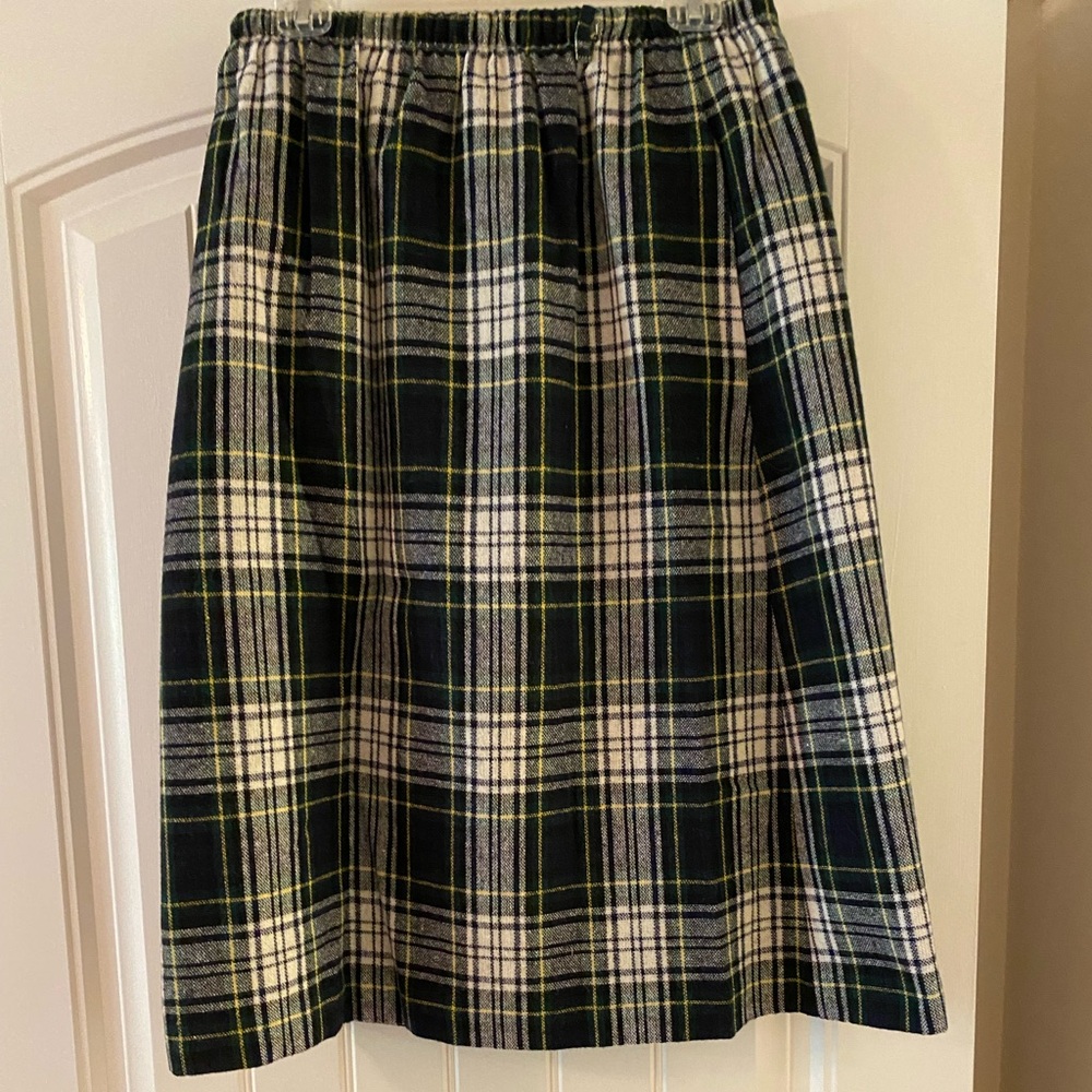 Plaid skirt